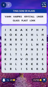 Words of Wonders: Search screenshot
