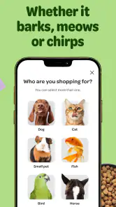 zooplus – fôr til kjæledyr screenshot