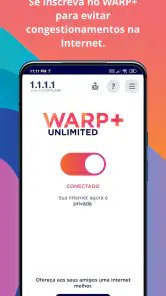 1.1.1.1 + WARP screenshot