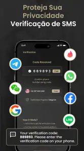 2nd Line+ eSIM Numero Virtual screenshot