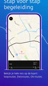 9292 reisplanner OV + e-ticket screenshot