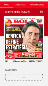 A BOLA – Edição Digital screenshot