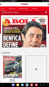A BOLA – Edição Digital screenshot