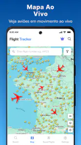 Acompanhar voos: Tráfego aéreo screenshot