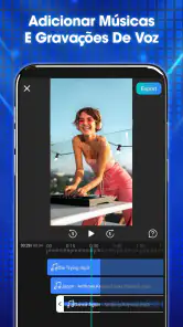 Adicione música ao vídeo, foto screenshot
