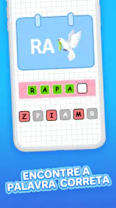 Adivinhar Palavras: o que é screenshot
