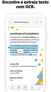 Adobe Scan: PDF Scanner e OCR screenshot