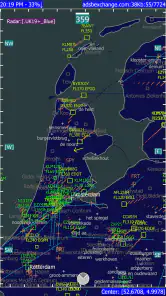 ADSB Flight Tracker screenshot