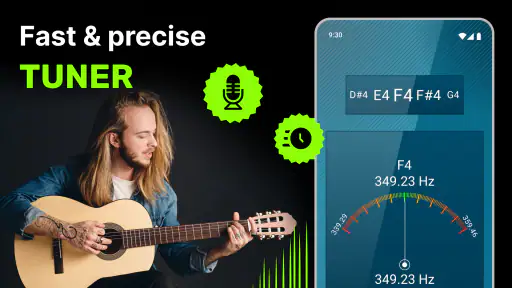 Afinador de guitarra perfeito screenshot
