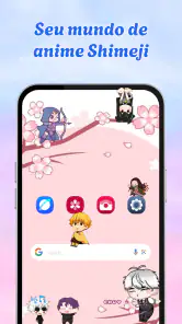 Ah Shimeji screenshot