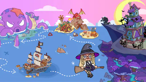 Aha World: Crie Histórias screenshot