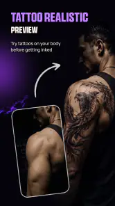 AI Tatto Design: Font, Stencil screenshot