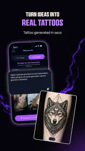 AI Tatto Design: Font, Stencil screenshot