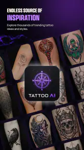 AI Tatto Design: Font, Stencil screenshot