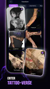 AI Tatto Design: Font, Stencil screenshot