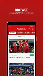 ALL RED Video Official App screenshot