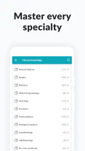 AMBOSS Knowledge Library screenshot