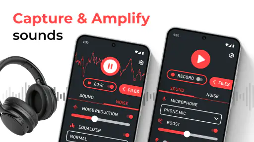 Amplificador de microfone screenshot