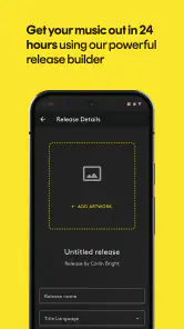 Amuse Music Distribution screenshot