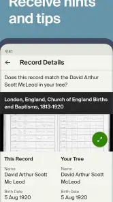 Ancestry: Family History & DNA screenshot