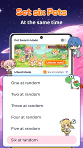 Anime Shimeji Pets On Screen screenshot
