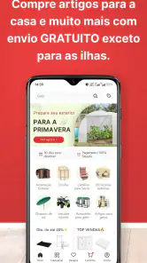 Aosom: loja online Em Portugal screenshot