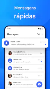 Aplicativo de mensagens SMS screenshot