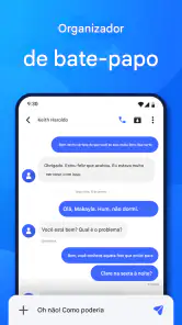 Aplicativo de mensagens SMS screenshot