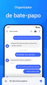 Aplicativo de mensagens SMS screenshot