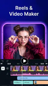 Aplicativo editor de vídeo screenshot