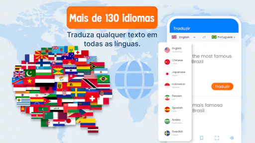 Aplicativo tradutor de idiomas screenshot