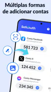 App Autenticador - SafeAuth screenshot
