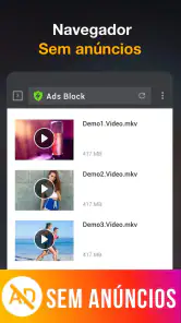 App Baixador de Vídeos em HD screenshot