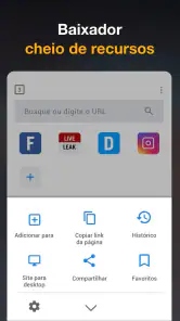 App Baixador de Vídeos em HD screenshot
