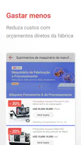 App comércio B2B Made-in-China screenshot