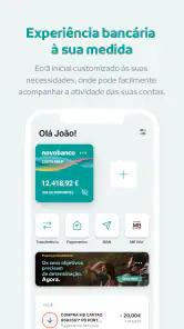 App novobanco screenshot