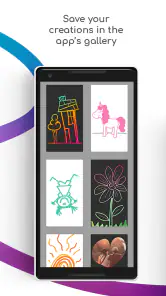 Applicativo de desenho digital screenshot