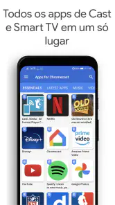 Apps para Chromecast screenshot