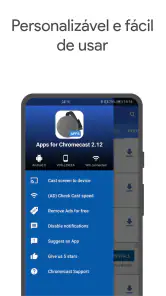 Apps para Chromecast screenshot