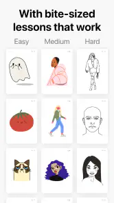 Aprenda a desenhar・ArtWorkout screenshot