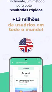 Aprender inglês rápido screenshot