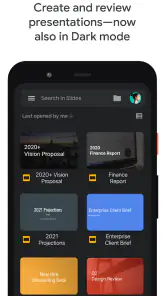 Apresentações Google screenshot