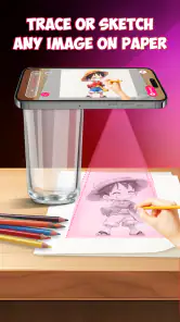 AR Draw Anime: Como desenhar screenshot