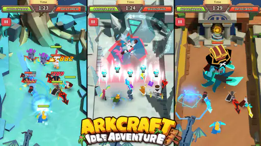Arkcraft - aventura ociosa screenshot