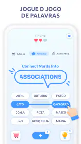 Associations: Jogo de Palavras screenshot