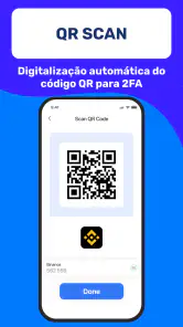 Authenticator screenshot