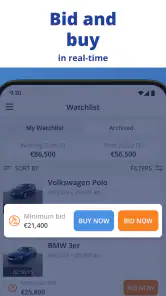 AUTO1.com – Leilões B2B online screenshot
