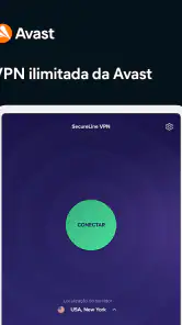 Avast SecureLine VPN Segurança screenshot