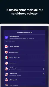 Avast SecureLine VPN Segurança screenshot