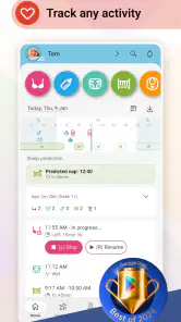 Baby Daybook - Amamentação screenshot